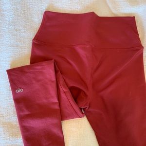 High-waisted Alo Airbrush Leggings